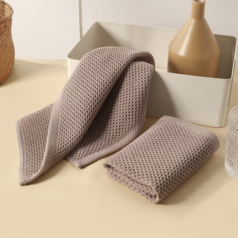 Kohana Waffle Weave Cotton Kitchen Towel, Highly Absorbent Dish Cloths